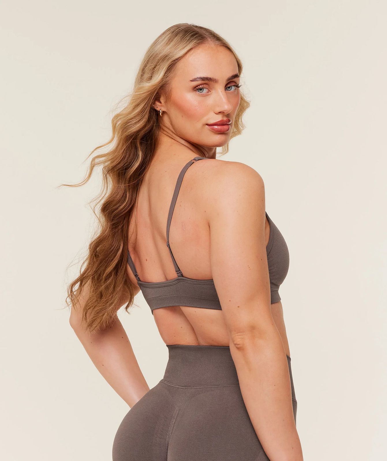 Lift Seamless Sports Bra Cool Brown