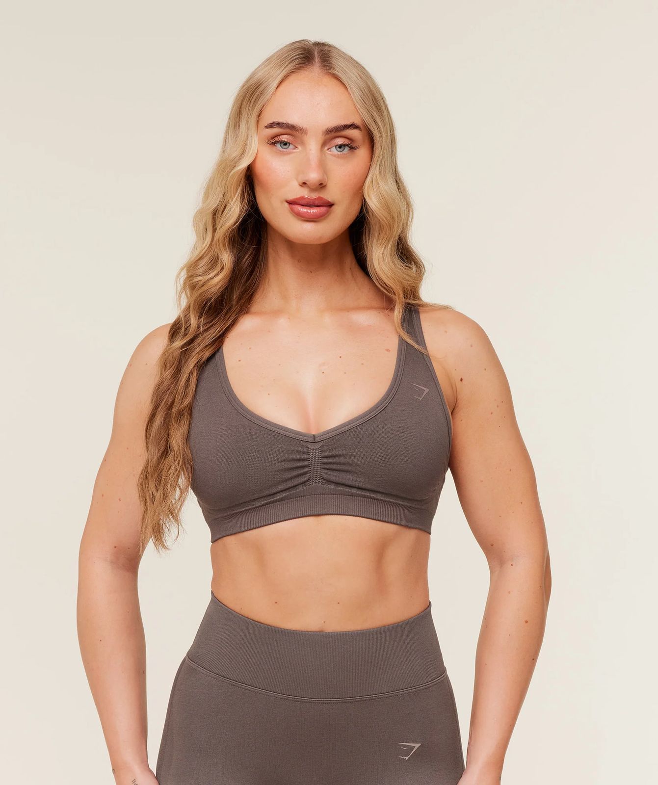 Lift Seamless Sports Bra Cool Brown