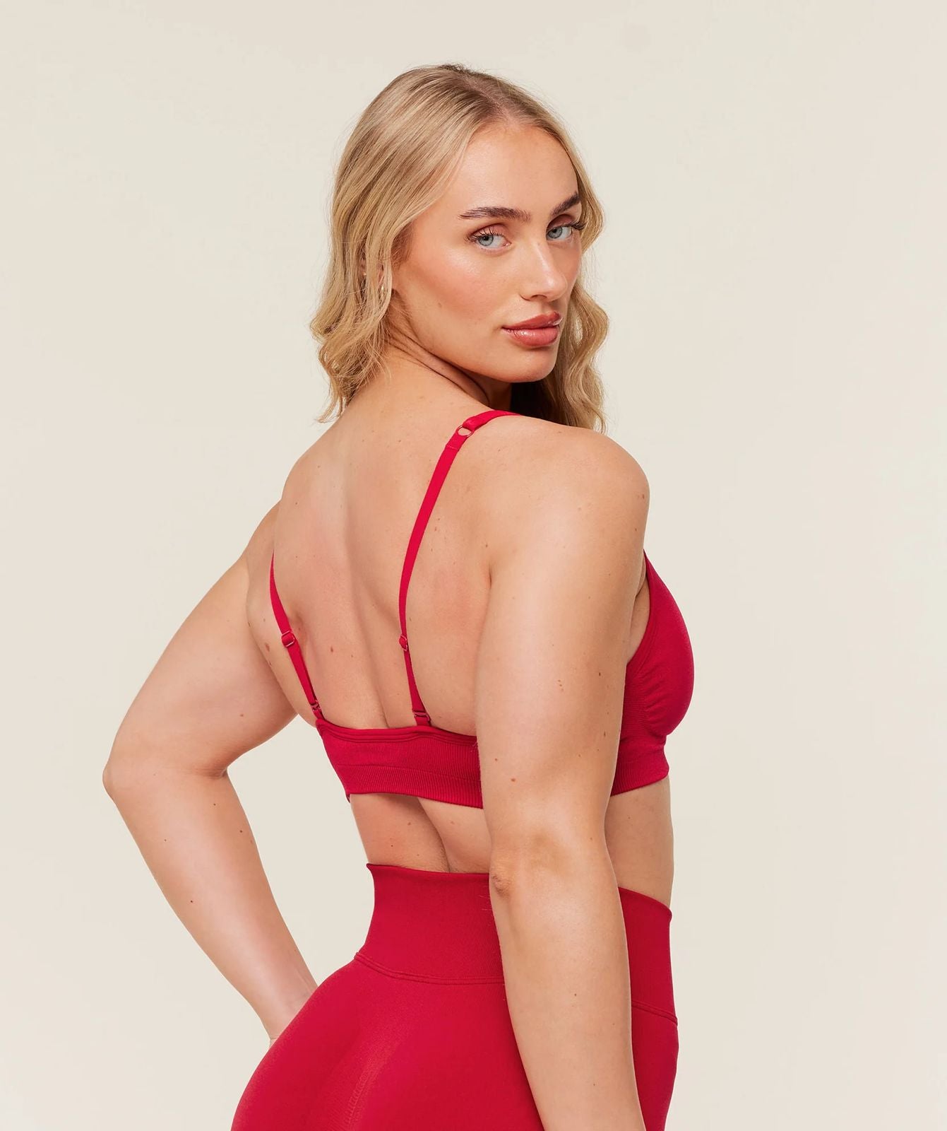 Lift Seamless Sports Bra Carmine Red