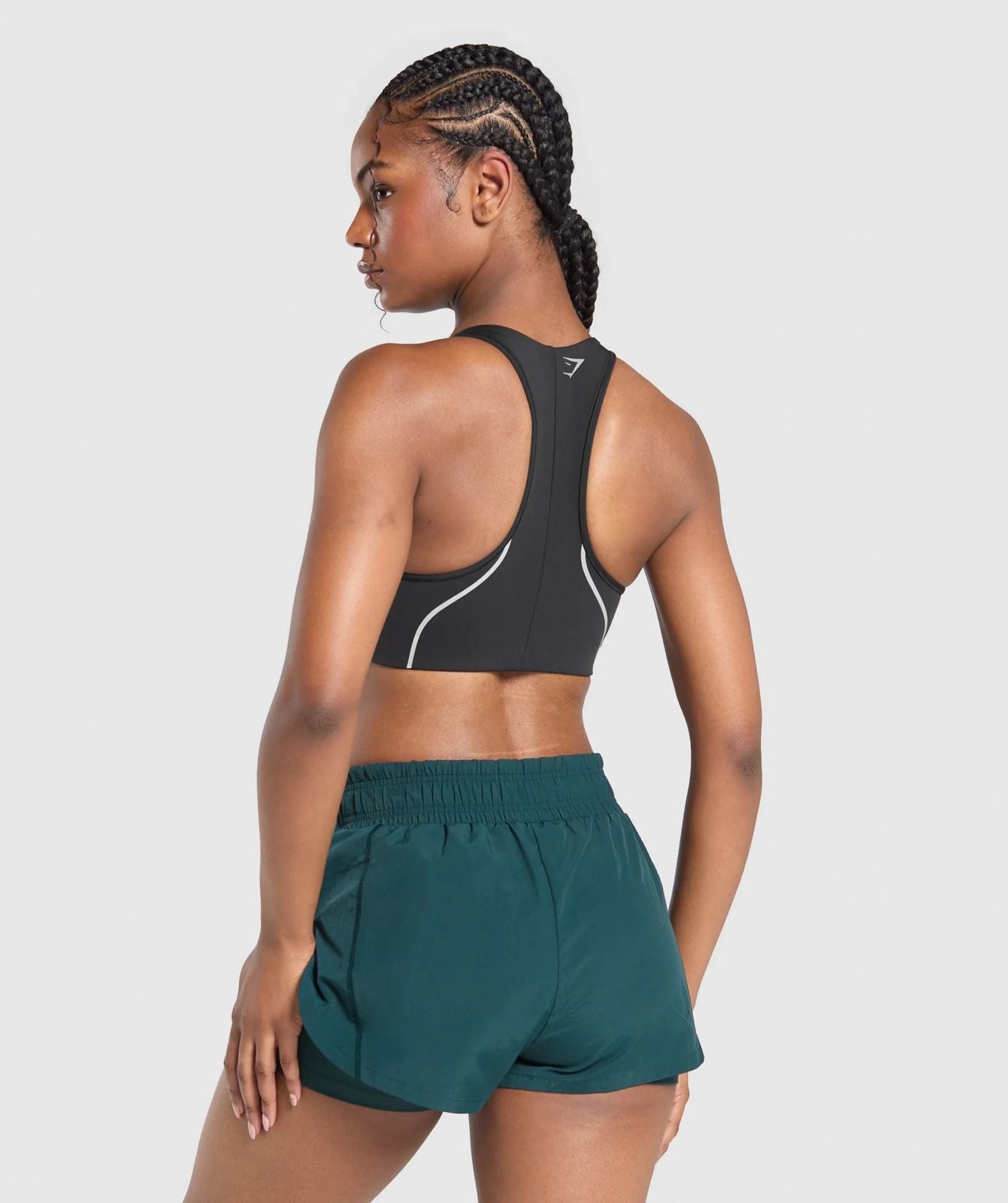 Running Sports Bra  Black