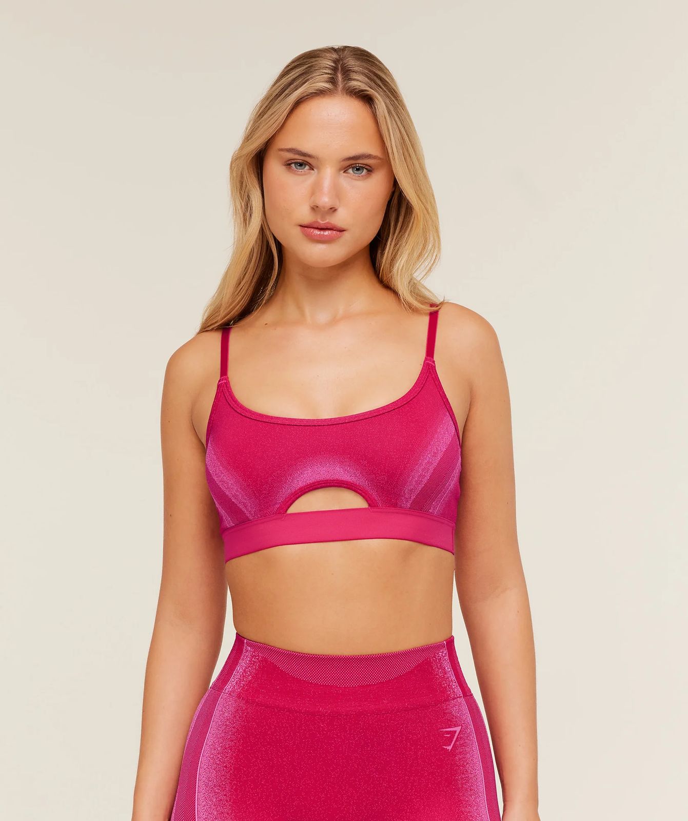 Charge Seamless Sports Bra GS Build Pink/GS Fetch Pink