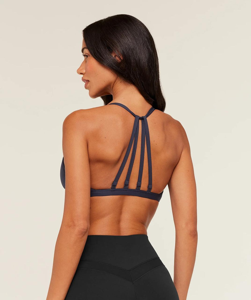 Minimal Sports Bra Heavy Blue