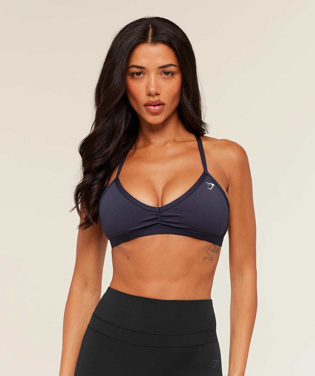 Minimal Sports Bra Heavy Blue