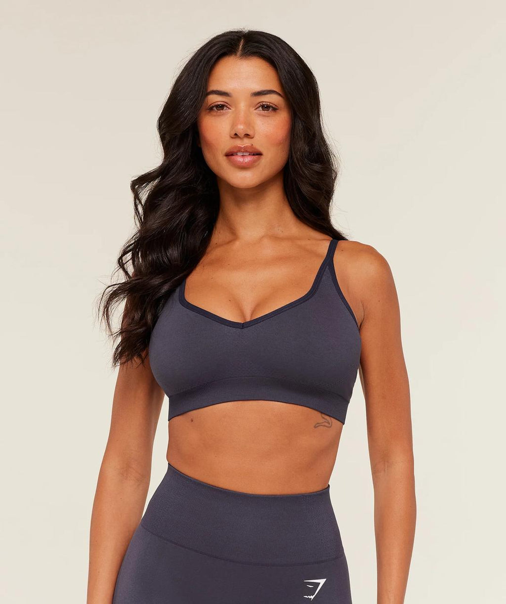 Vital Sports Bra Midnight Purple Marl