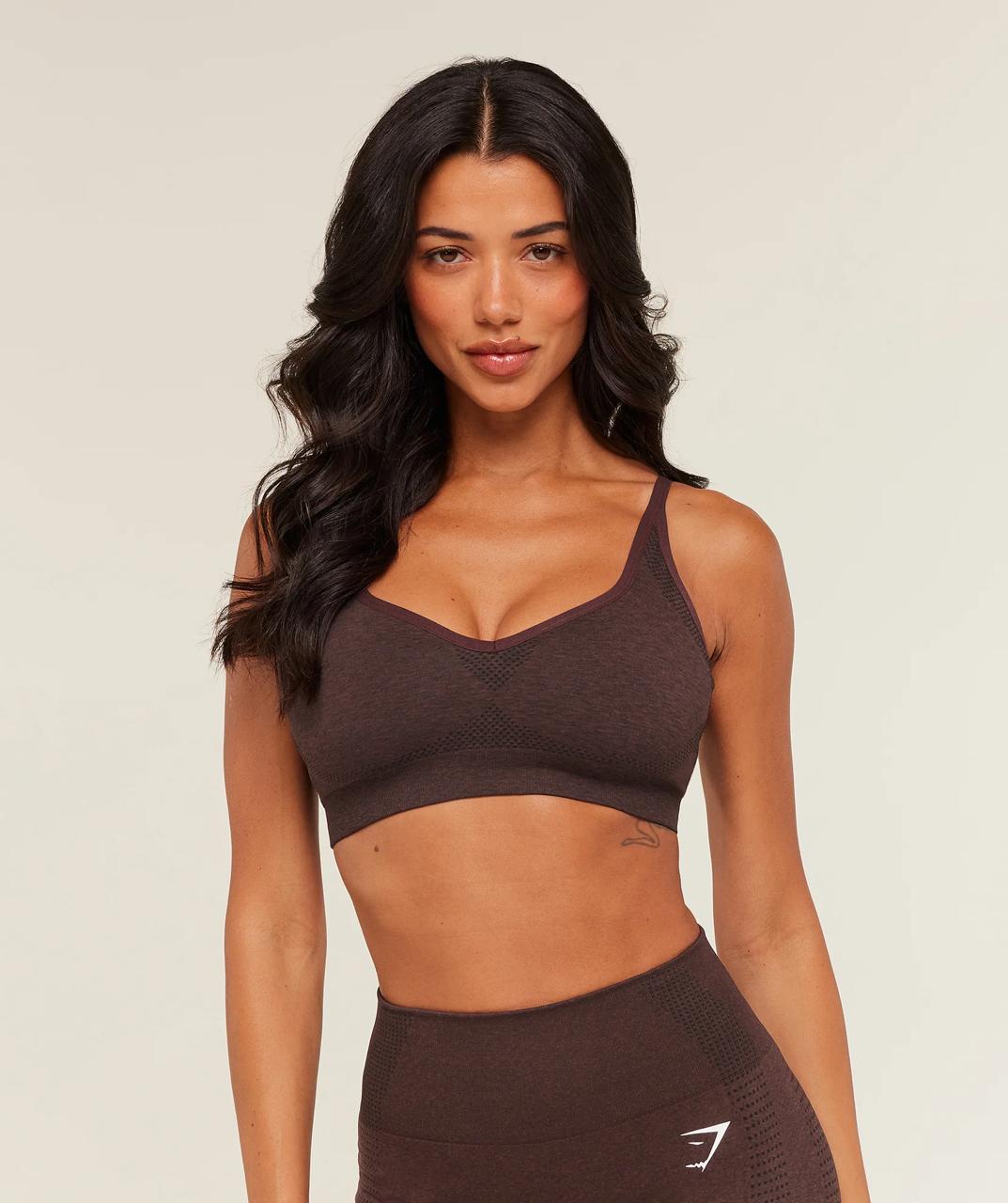 Vital Sports Bra Rich Maroon/Marl