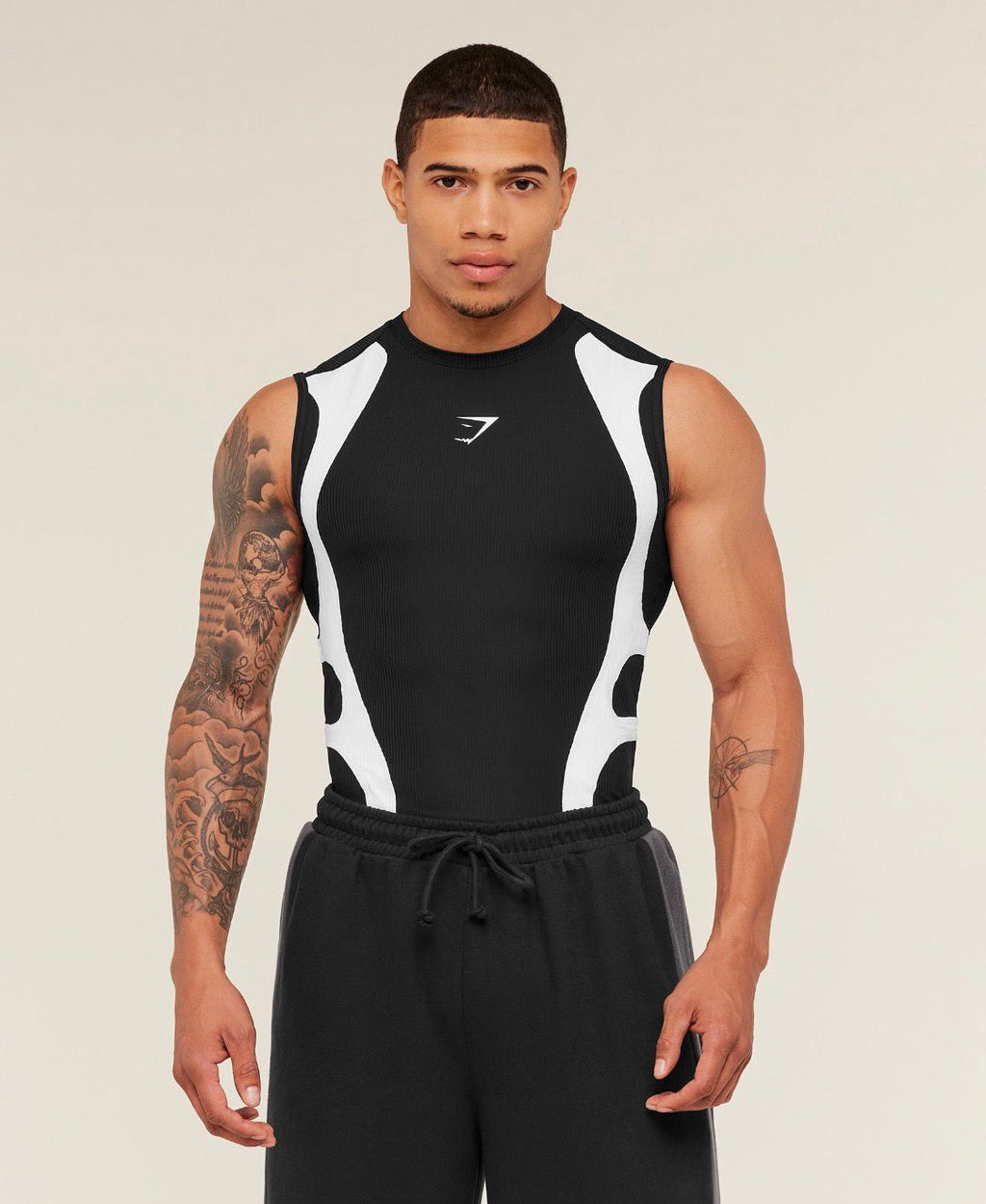 Gymshark X Carlos Belcast Tank Baselayer Black