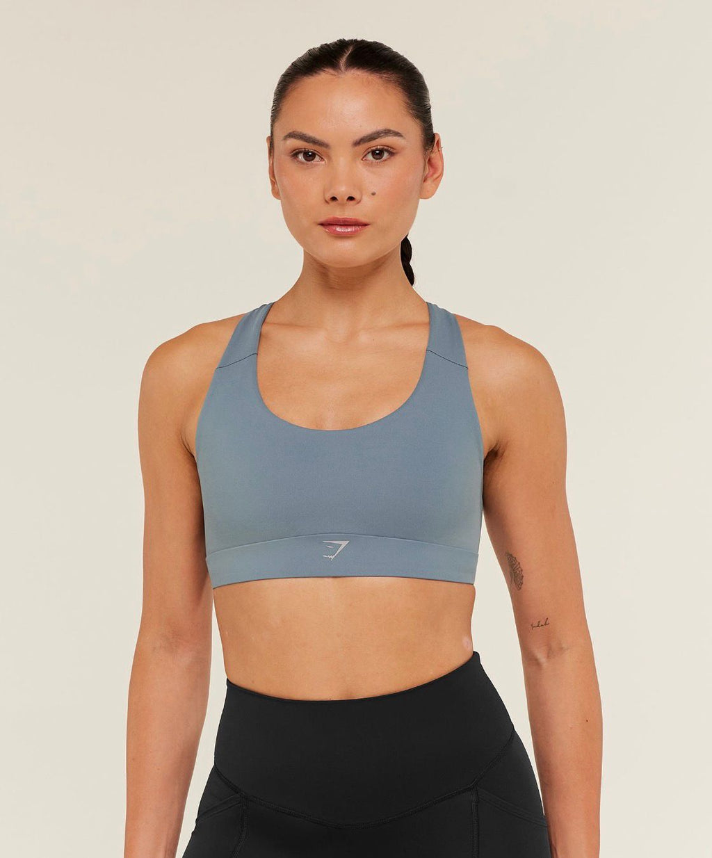 Medium Support Sports Bra Iron Blue