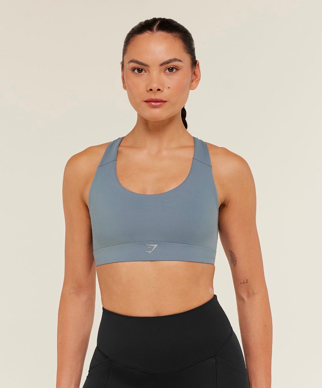 Medium Support Sports Bra Iron Blue