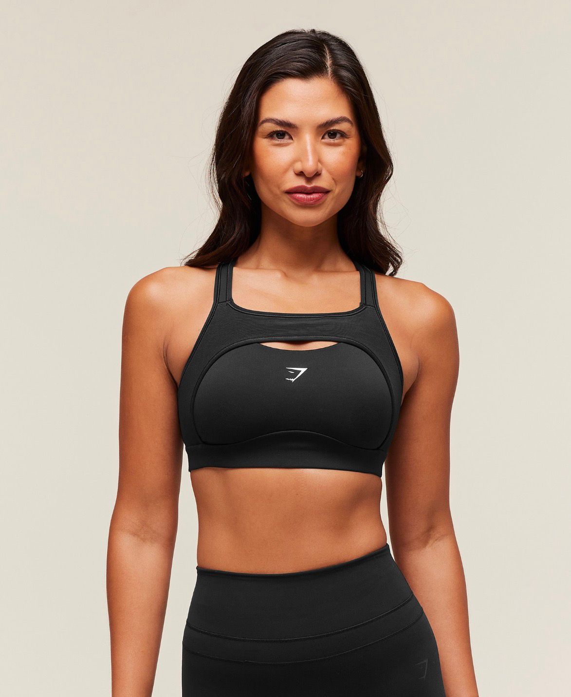 Alpha High Support Sports Bra Black
