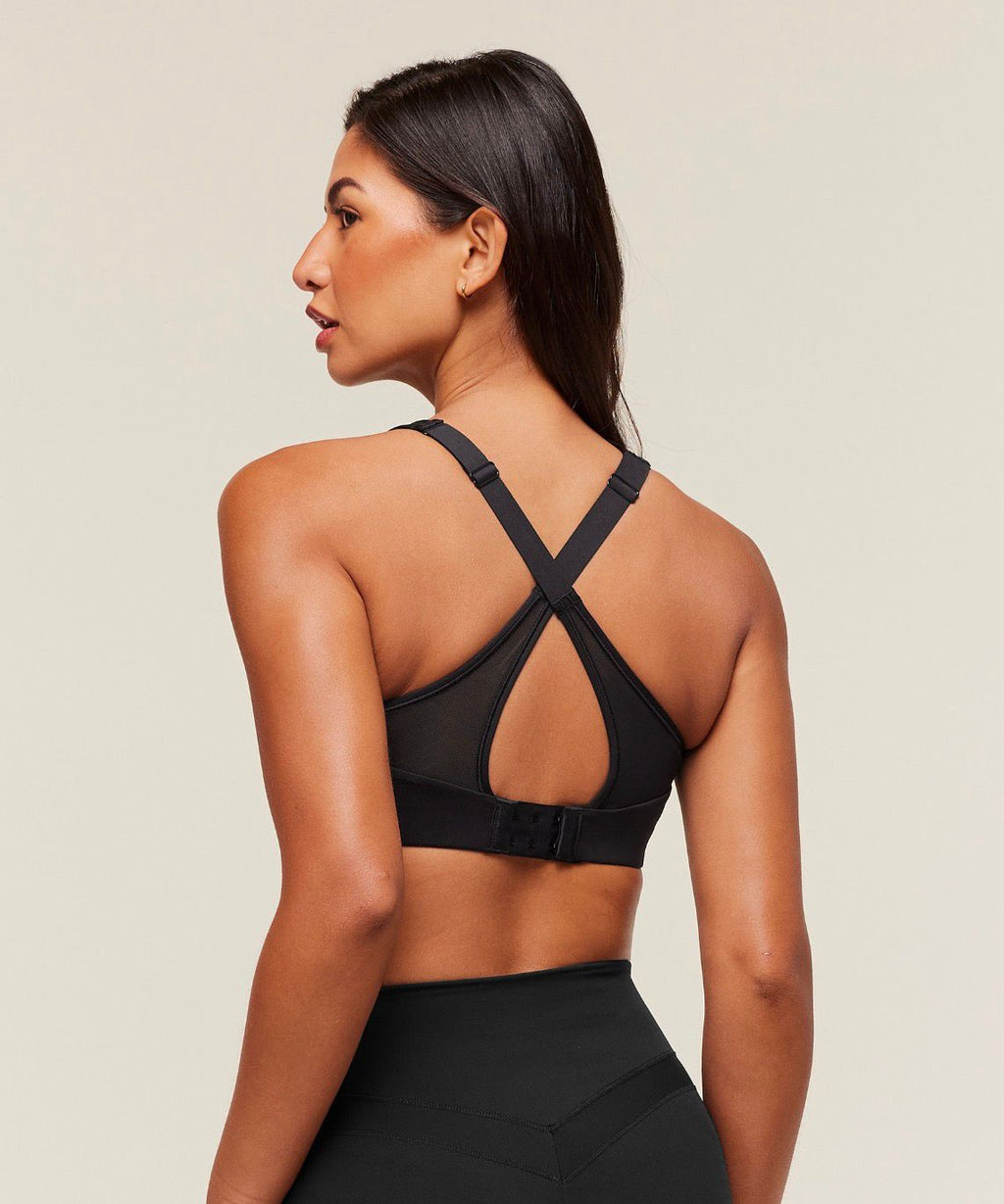 Alpha High Support Sports Bra Black