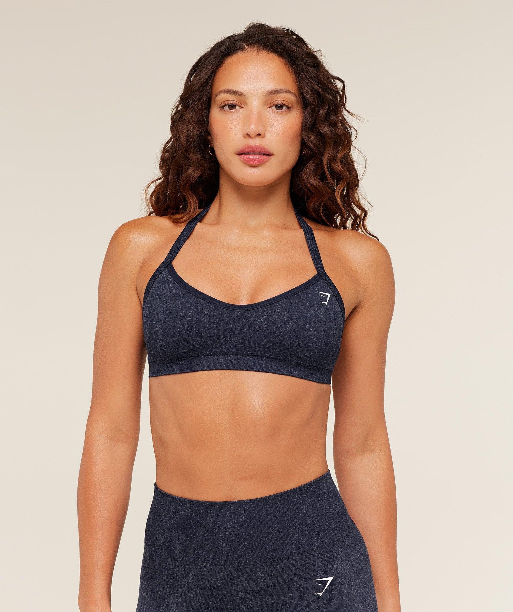 Adapt Fleck Sports Bra Heavy Blue/Iron Blue