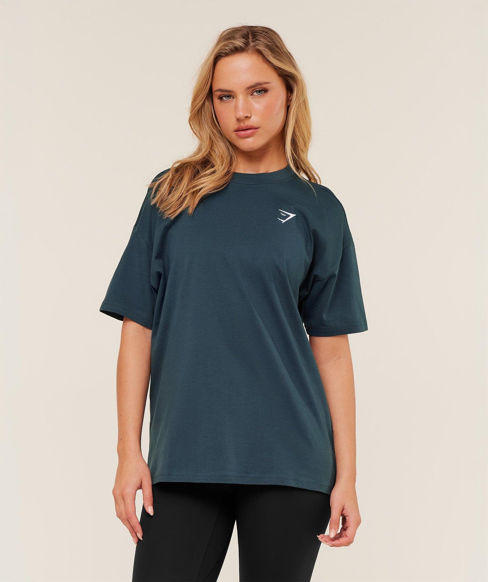 Training Oversized T-Shirt Stealth Blue